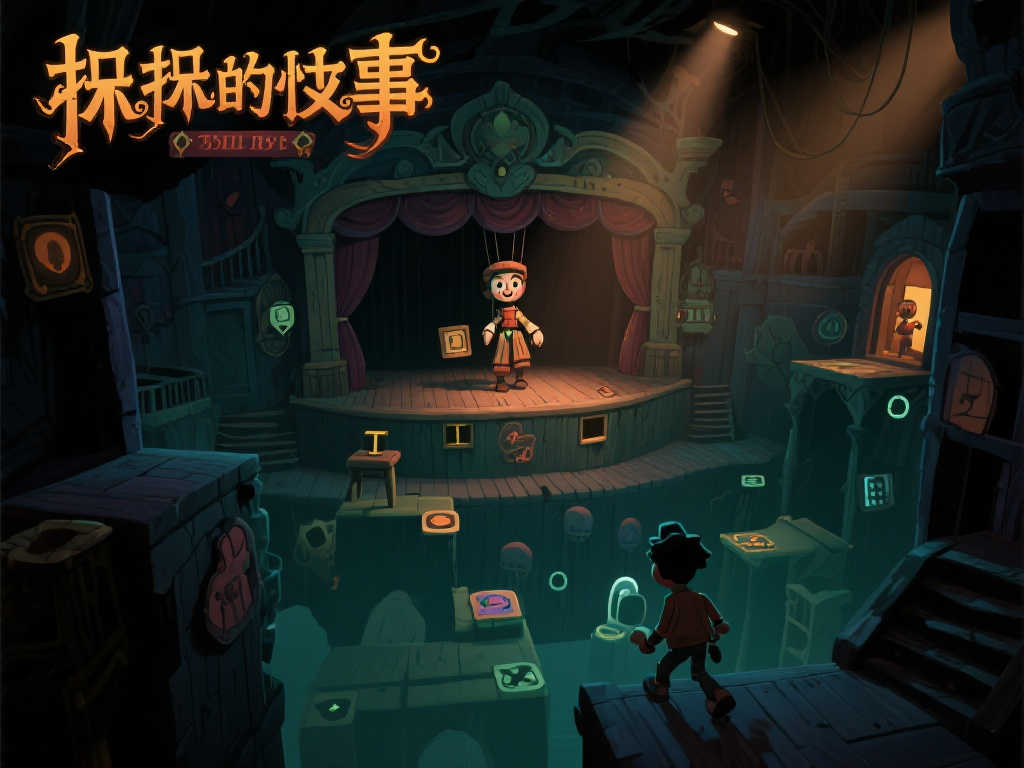 全平台解谜新作《木偶往事》定档4月23日震撼上线
